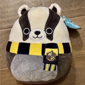 Squishmallows Harry Potter Hufflepuff House Badger 10" Plush